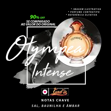 Perfume Similar Gadis 622 Inspirado em Olympea Intense Contratipo